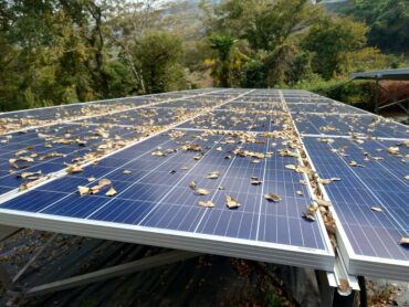 愛媛県|太陽光パネル清掃メンテナンス|株式会社アイエネ さぬき市　野立て