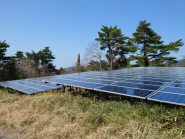 愛媛県|太陽光パネル清掃メンテナンス|株式会社アイエネ 小豆島　野立て